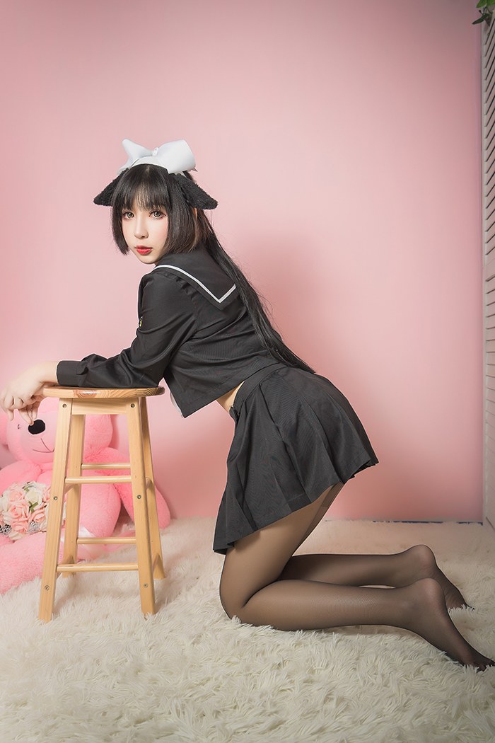 探花楼性感COS小酥酱美腿深沟可爱可口(22)