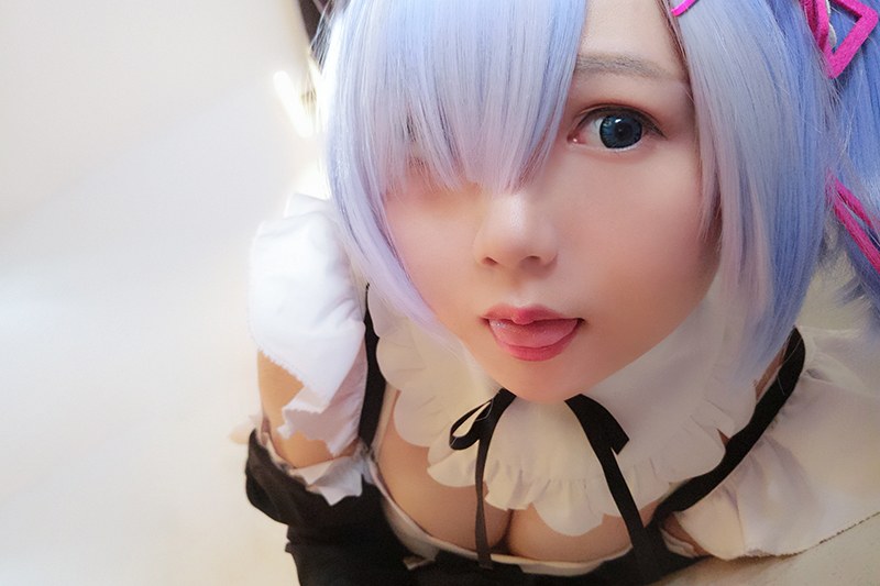 开搞网蕾姆女仆肉肉童颜巨乳大尺度暴露(11)
