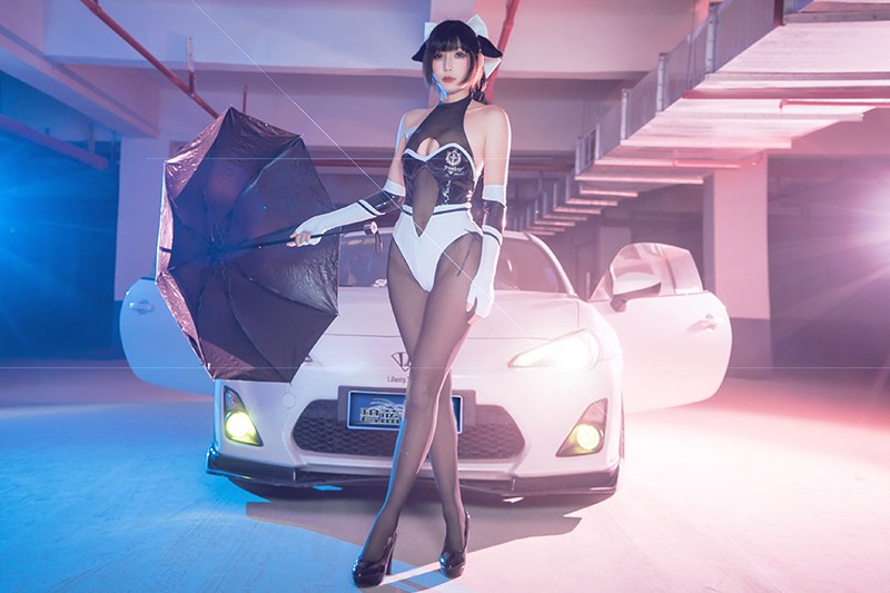 探花楼性感COS小酥酱美腿深沟可爱可口(51)