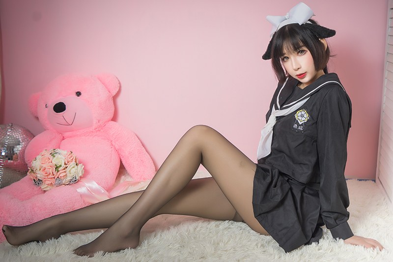 探花楼性感COS小酥酱美腿深沟可爱可口(23)