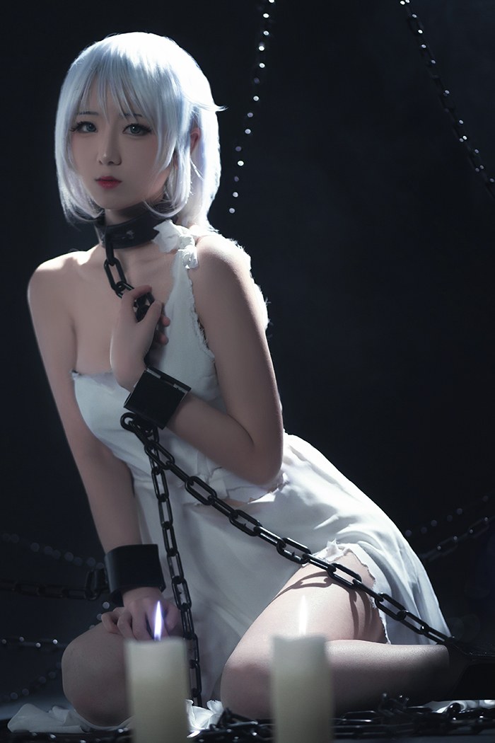群芳阁绝美COS铁板烧鬼舞禁欲束缚调教(25)
