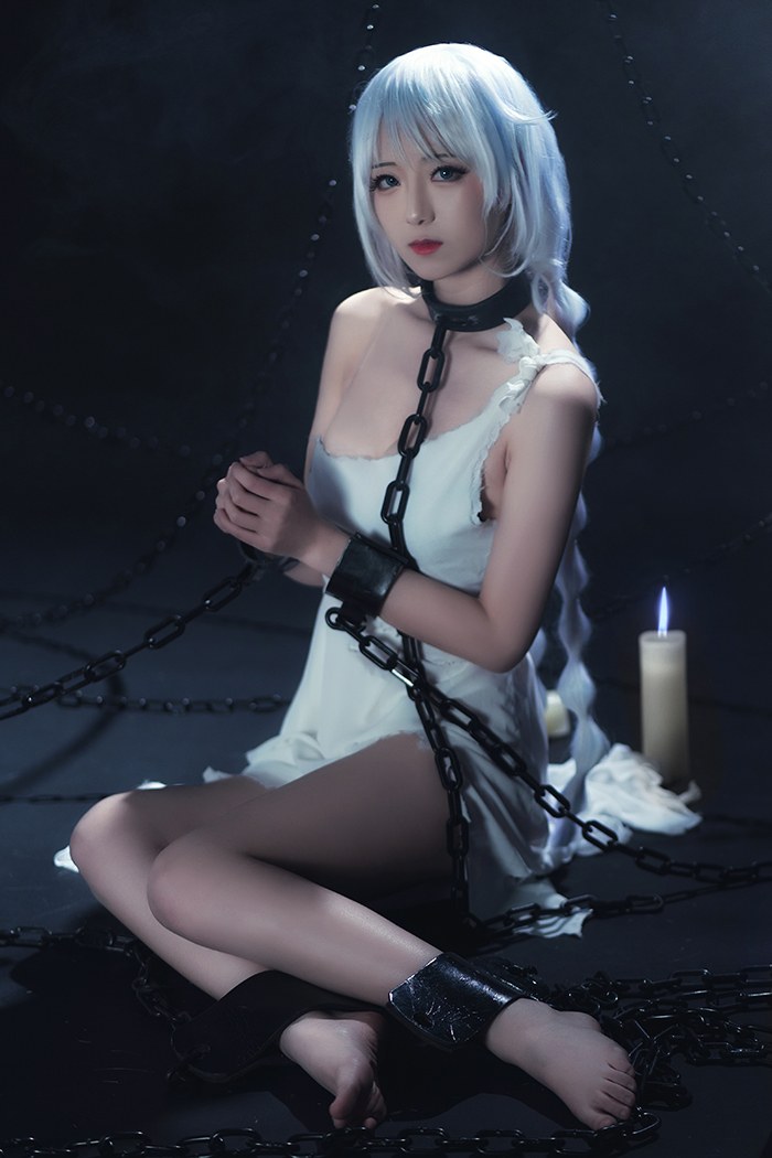 群芳阁绝美COS铁板烧鬼舞禁欲束缚调教(10)