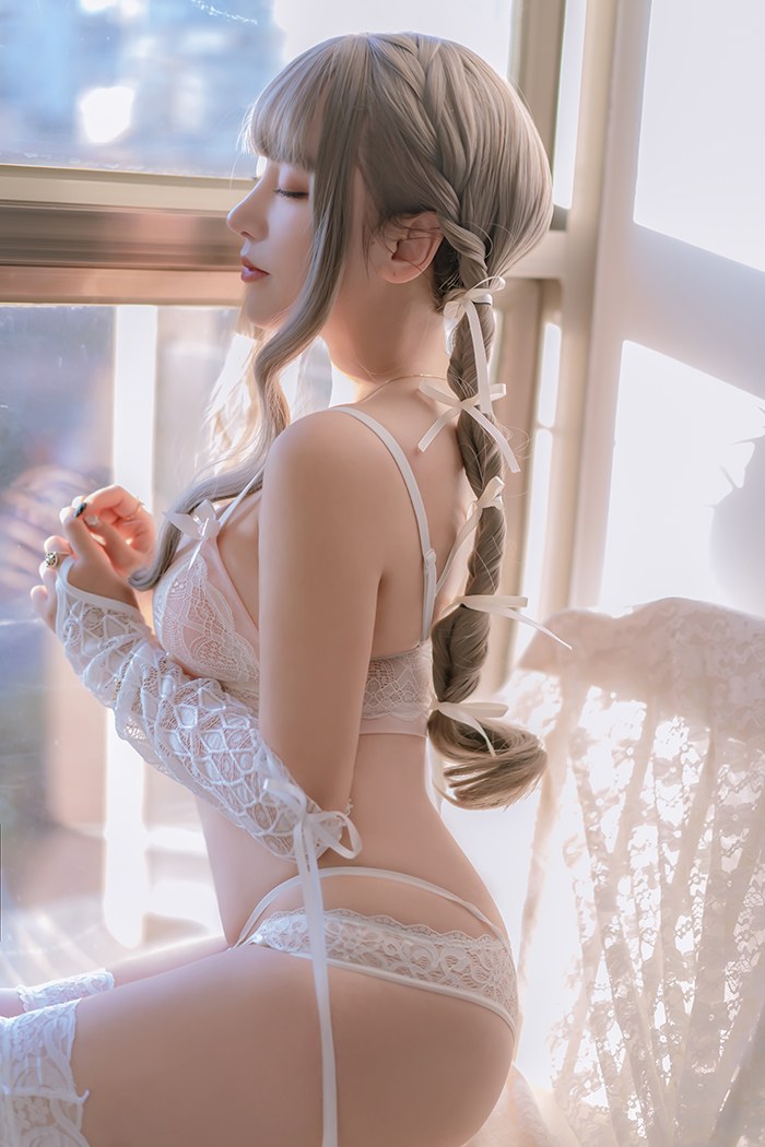 91快活林COS少女米线线情窦初开大秀性感美乳(42)