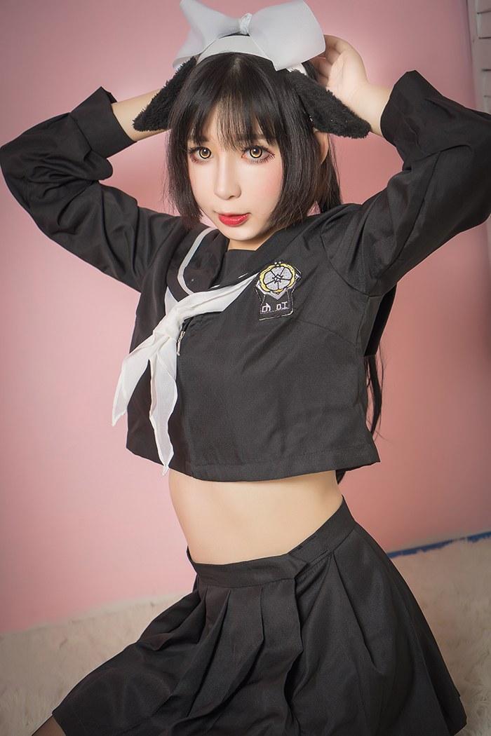 探花楼性感COS小酥酱美腿深沟可爱可口(19)