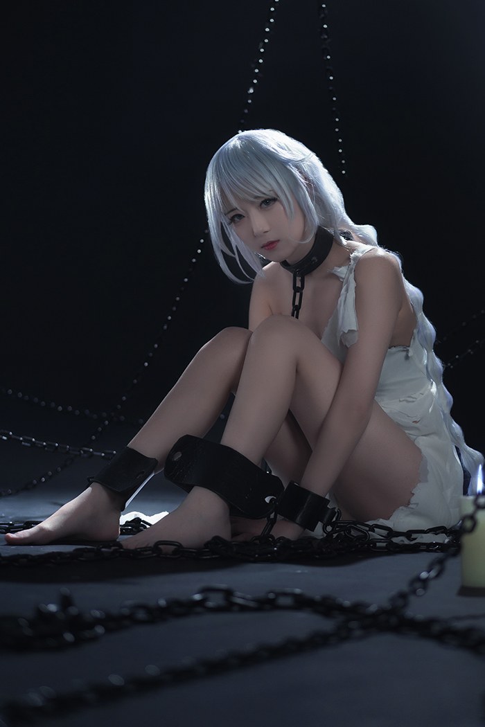 群芳阁绝美COS铁板烧鬼舞禁欲束缚调教(28)