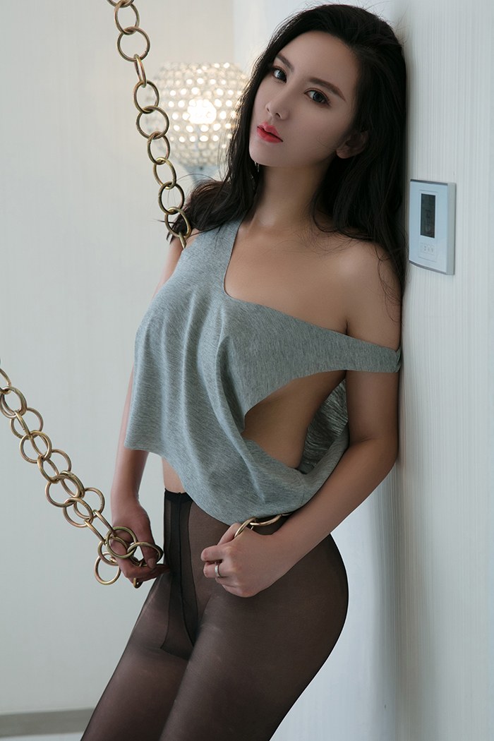 丽质美女姚沐迪黑丝美臀销魂蚀骨混沌心海(28)
