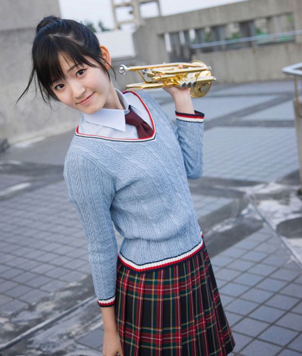 超甜美学院校花靓丽写真桃花族(8)